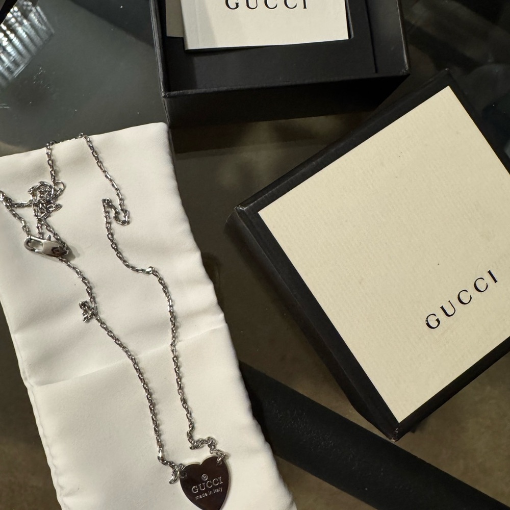 Gucci Silver Necklace
